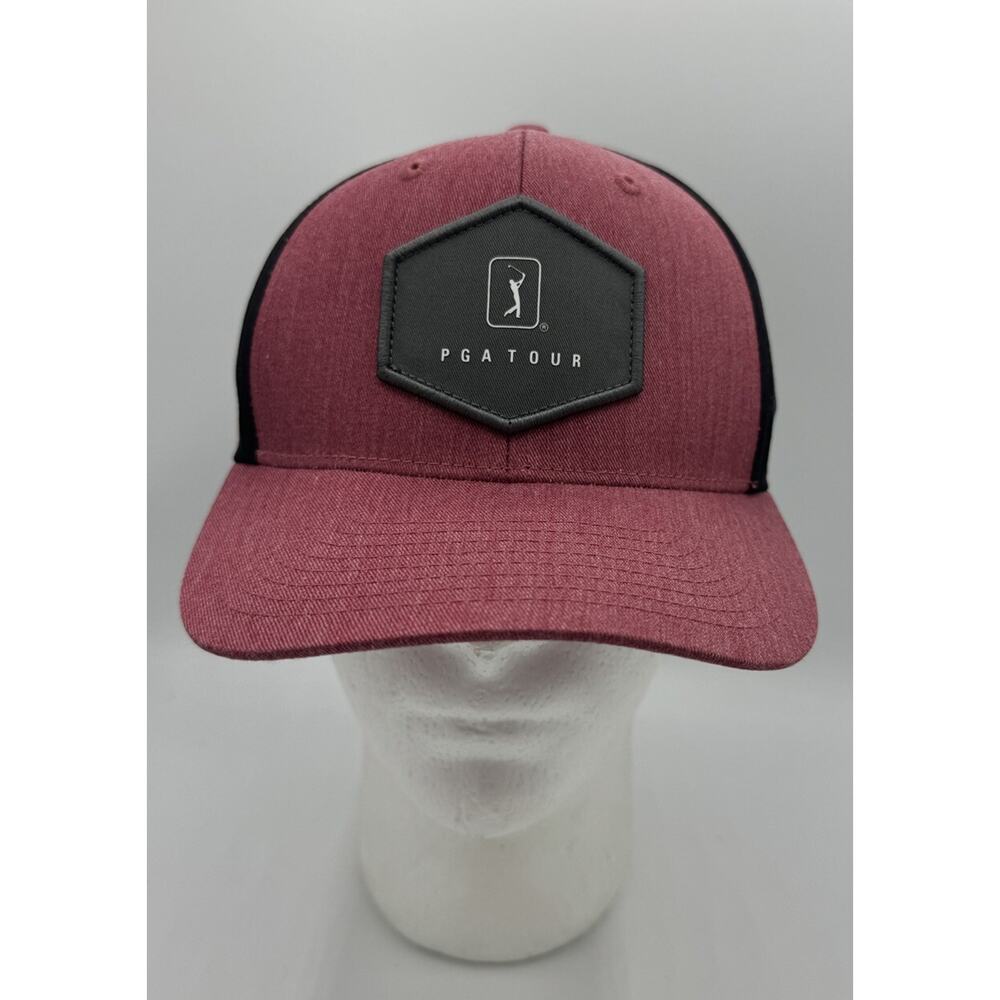 PGA Tour Pro Series Hat Cap Patch Chili Pepper Red Black Adjustable Golf NEW